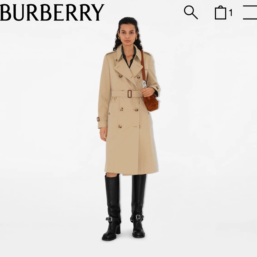 Burberry Beige Tan Trench Coat - Picture 12 of 13